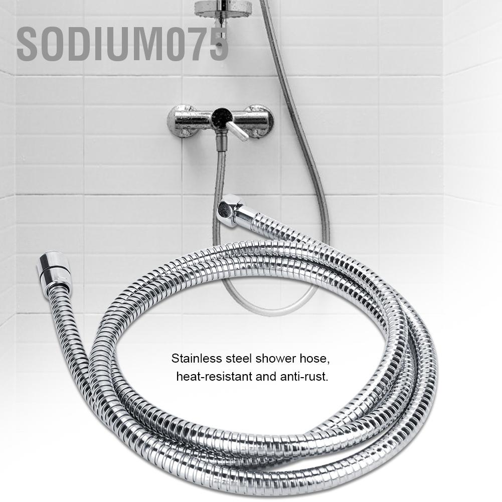 Sodium075 Stainless Steel Shower Hose Extra Long Handheld Head Replacement