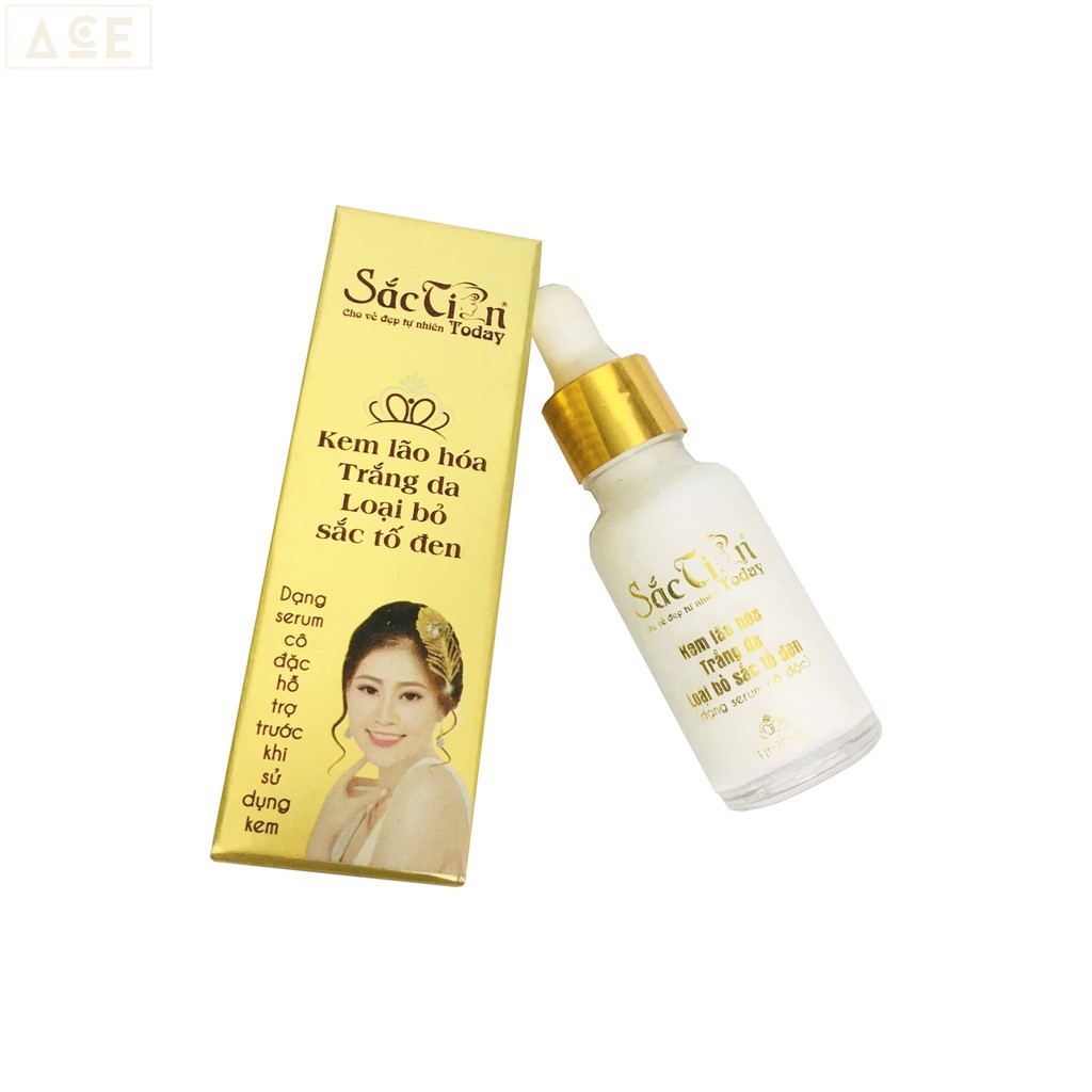 Kem lão hóa da, dưỡng trắng, se khít lỗ chân lông 20ml(dạng serum cô đặc)