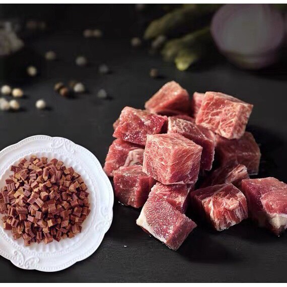 [ HÀNG LOẠI 1 ] Bánh thưởng thịt bò cho chó bổ sung protein cao cấp 100g