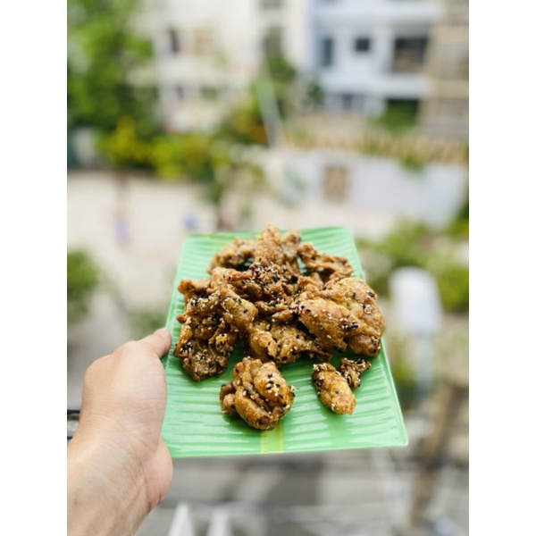 Da Gà Sấy Giòn Tứ Xuyên Lon 250gram [Có Bán Sỉ], [Loại Đặc Biệt] Hàng ngon nhà làm