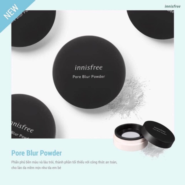 PHẤN PHỦ DẠNG BỘT KHOÁNG INNISFREE PORE BLUR POWDER ✨🔰