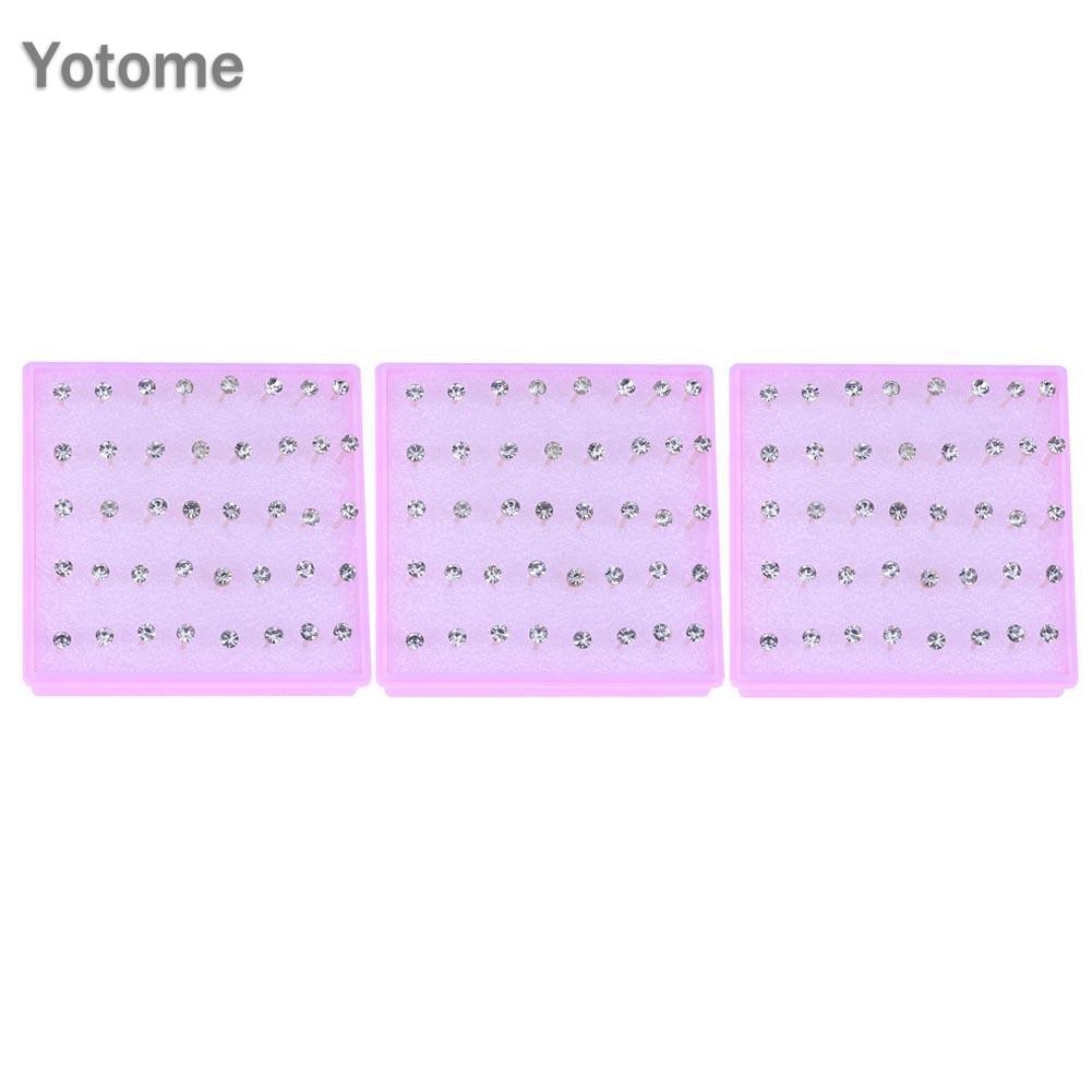 Set 20 đôi bông tai nhựa tròn dễ thương cho nữ