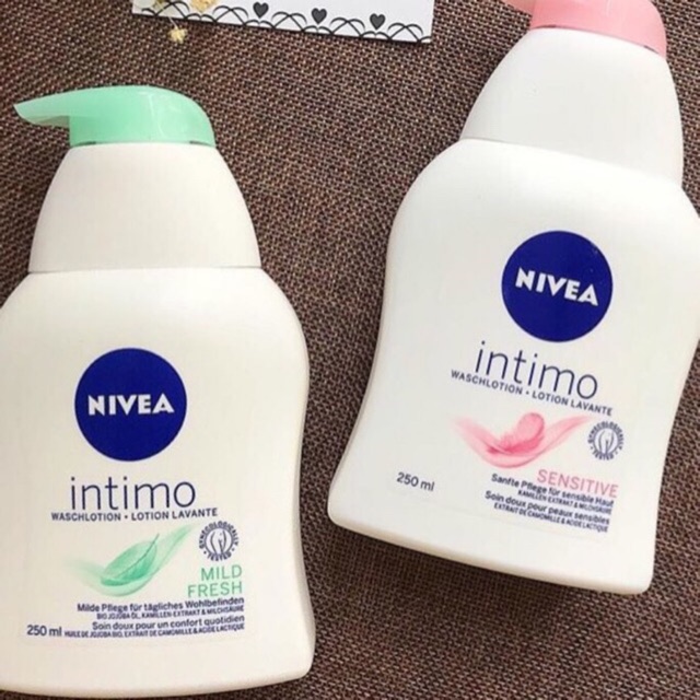 Dung dịch vệ sinh Nivea Intimo Đức (250ml)