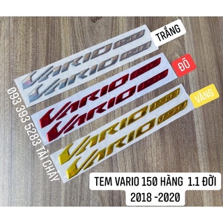 Tem vario 150 đời 2018 - 2020 hàng 1.1