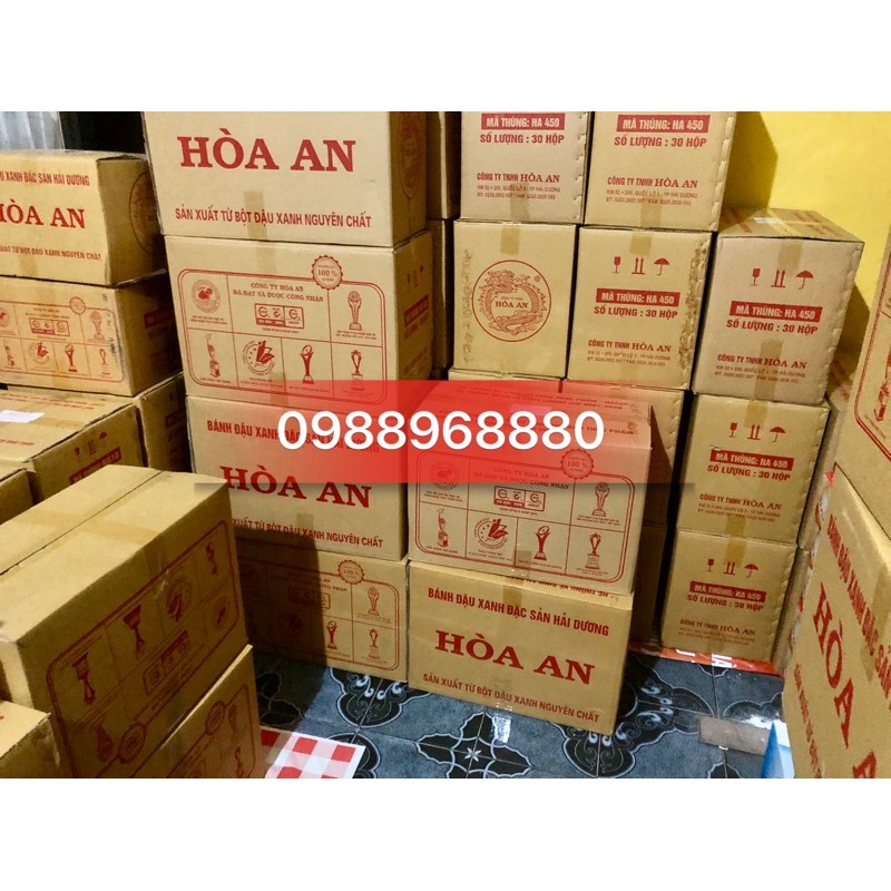 Bánh đậu xanh Hoà An - Hộp Như Ý 600g