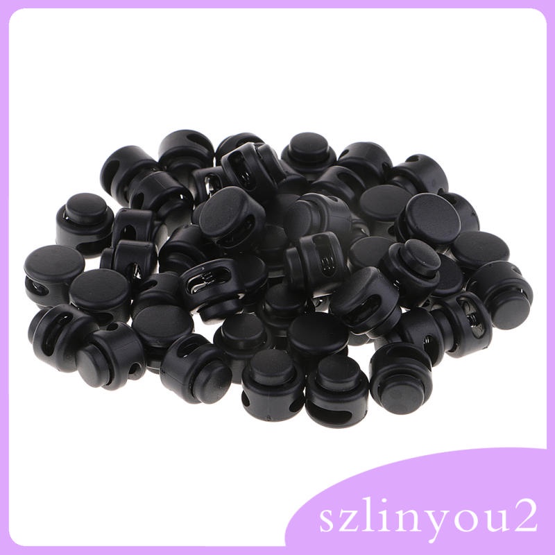 50x 13mm 2 Lỗ Khóa Dây Giày Thể Thao