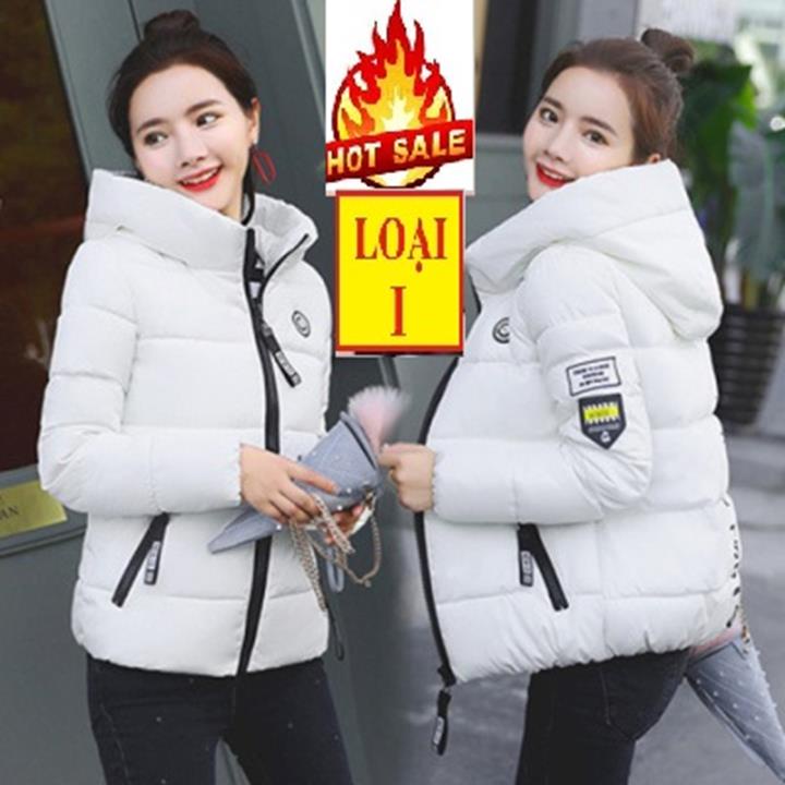 Áo Phao Nữ Dáng Ngắn Hàn Quốc Cao Cấp - Dầy Ấm Có Mũ - Áo khoác màu dông chống rét Nhập Khẩu Có 5 Màu - MÃ PHAOHANQUOC04