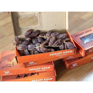 [xả kho] Date: t9/2024  chà là sấy khô nguyên cành Deglet Nour Israel 500g
