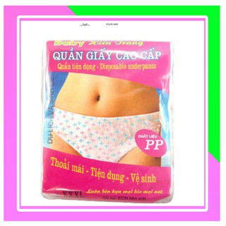 5 chiếc Quần lót giấy Baby Hiền Trang Thỏ ngổ ngáo Official