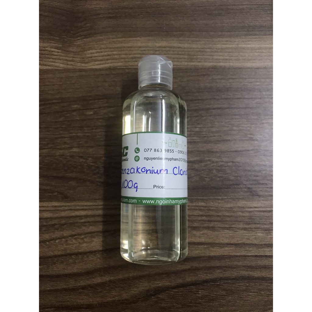 Chất diệt khuẩn Benzakonium Cloride 100mL