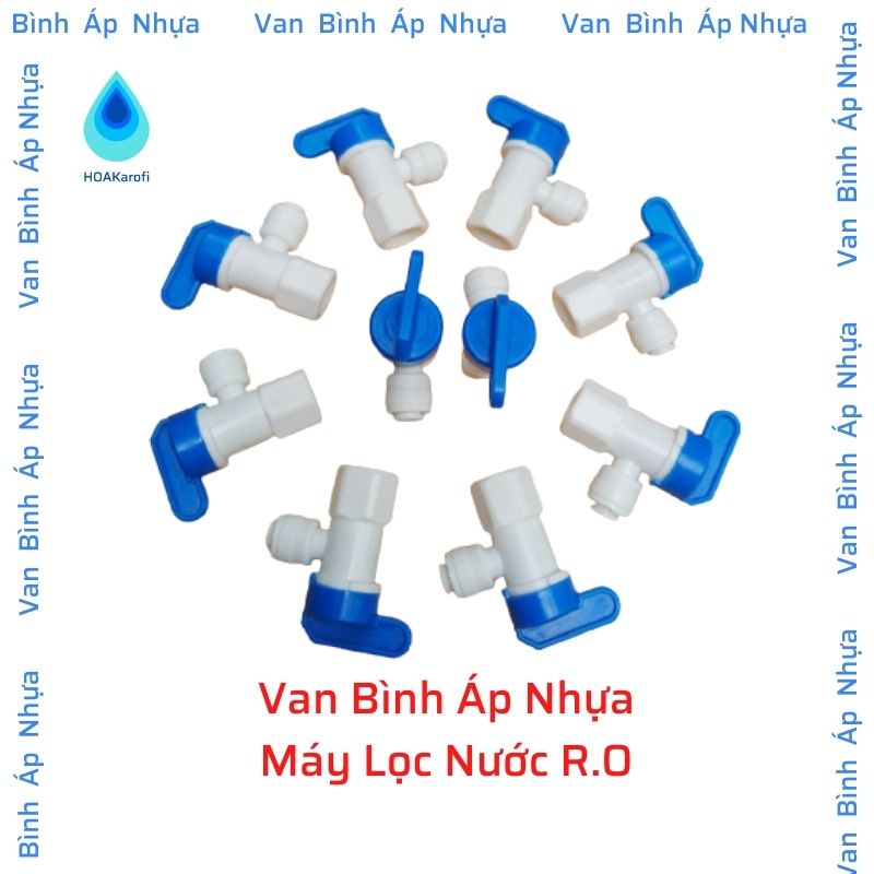 Van Bình Áp Máy Lọc Nước RO - Van Nhựa Đấu Nối Nhanh