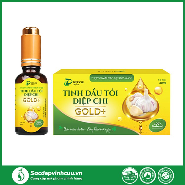 dầu tỏi Diệp Chi Gold + ngập tràn quà tặng