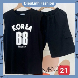 Bộ thể thao nam sát nách - Bộ hè nam thun lạnh cao cấp DieuLinh Fashion co giãn 4 chiều