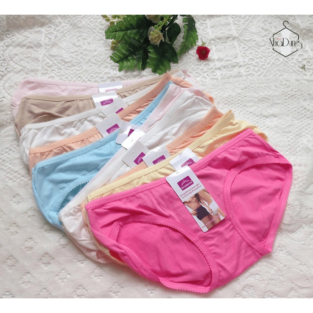 Quần lót thun kháng khuẩn siêu thoáng mát freesize &lt;50kg