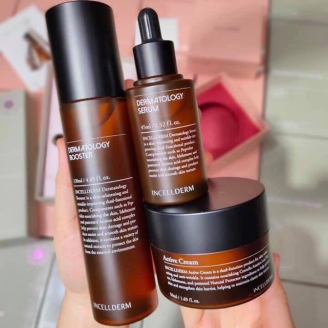Set Incellderm dưỡng da siêu căng bóng Hàn Quốc