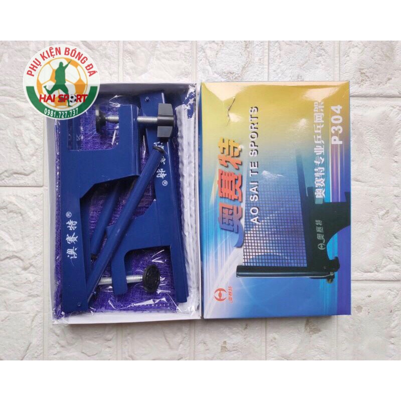 Bộ cọc lưới bóng bàn P304 -Lưới bóng bàn cao cấp