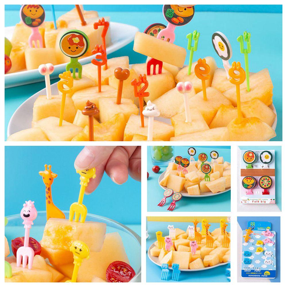 Set 16 / 20 Nĩa Ăn Trái Cây Hình Dễ Thương