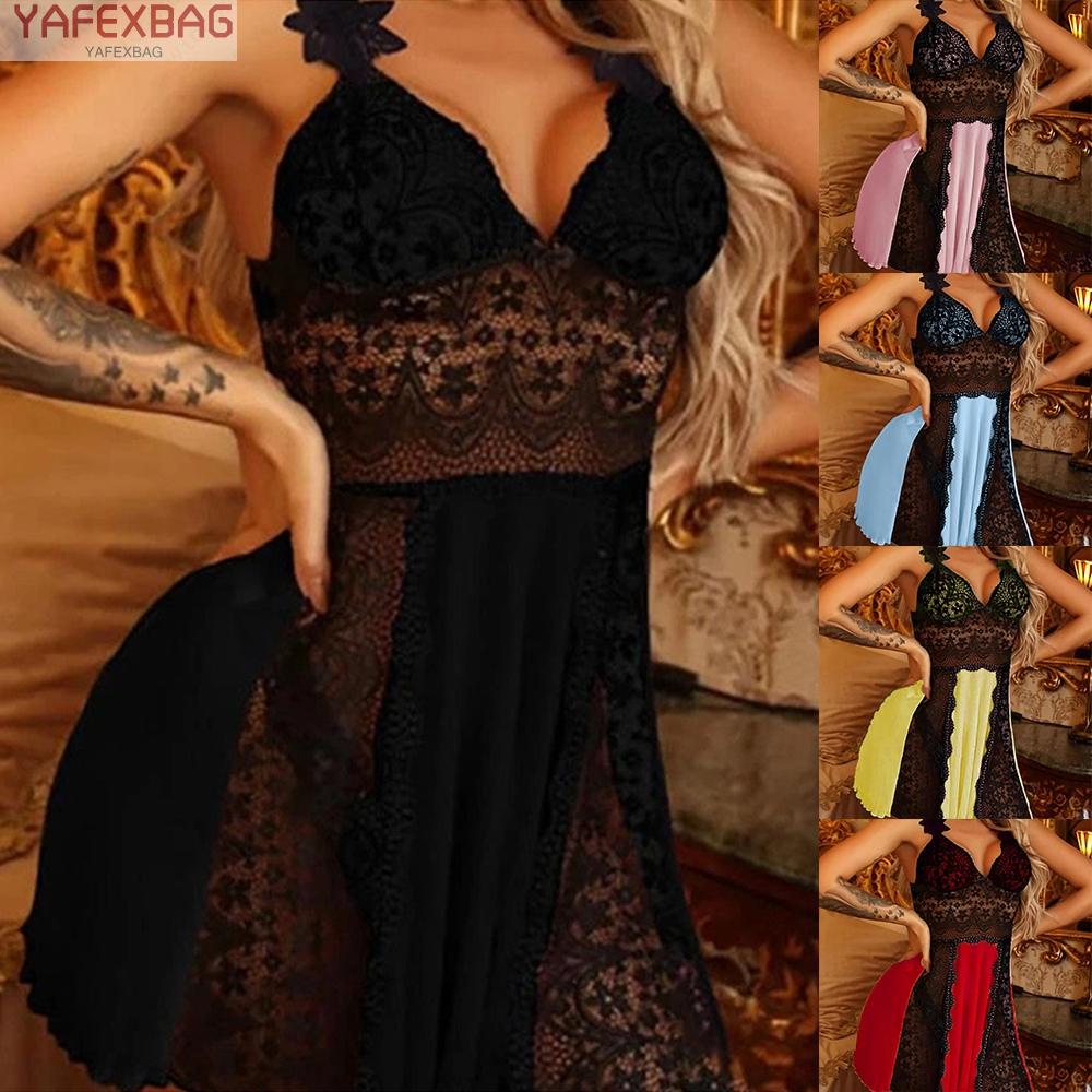 Đồ ngủ hai dây phối ren xuyên thấu thời trang quyến rũ cho nữ
 | BigBuy360 - bigbuy360.vn