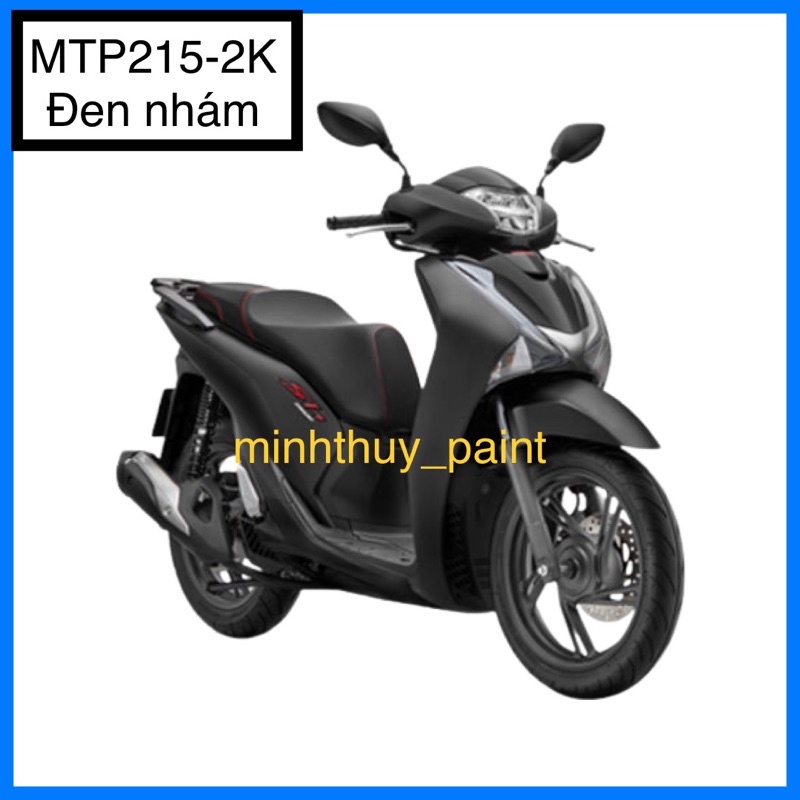 Sơn xe máy Honda SH 125-150 màu Đen nhám MTP215-2K Ultra Motorcycle Colors