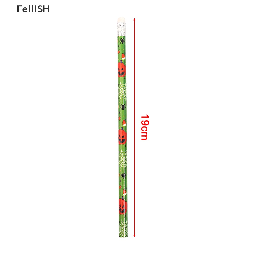 Set 10 Bút Chì Họa Tiết Halloween Thân Thiện Với Môi Trường 439br