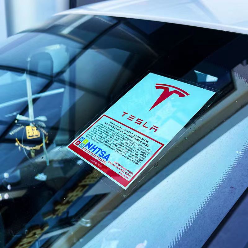 Miếng Dán Tĩnh Điện Trang Trí Kính Chắn Gió Xe Hơi Honda Toyota Nissan BMW Mercedes benz Mazda