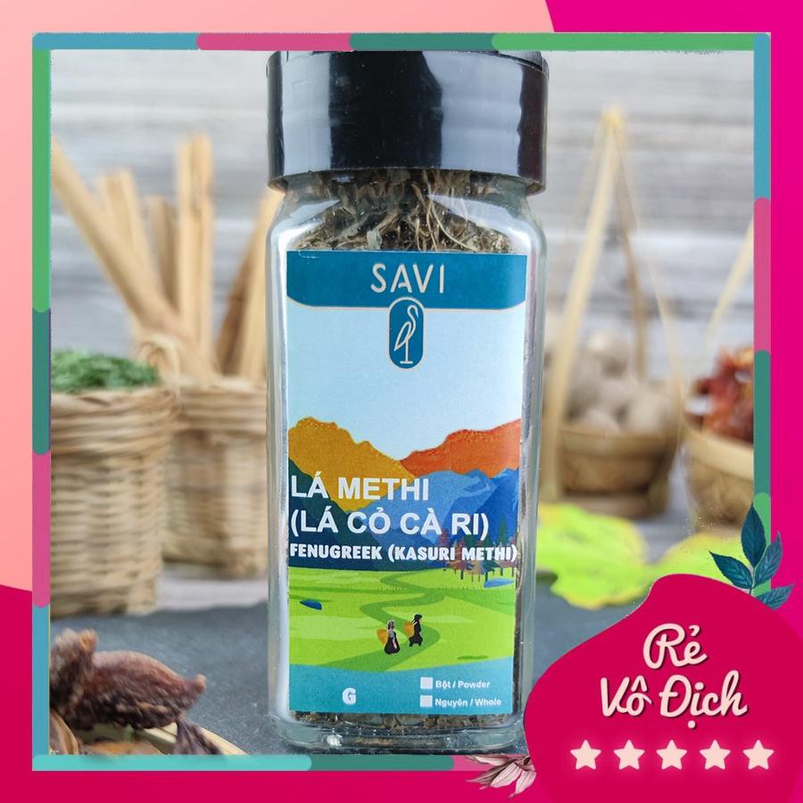 Lá Methi / Lá Cỏ Cà Ri Cao Cấp - High Quality Fenugreek Leaf (6g)