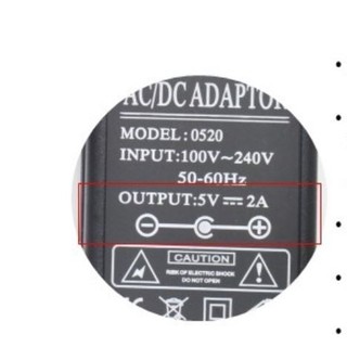 Bộ sạc nguồn 5V 2A DC4.0*1.7MM