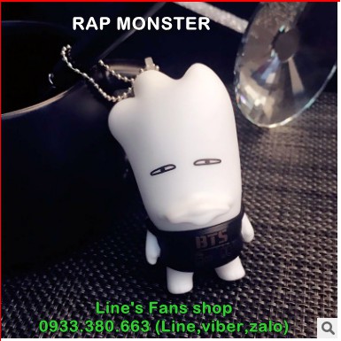 [MUA 1 TẶNG 1] Móc khóa BTS chibi
