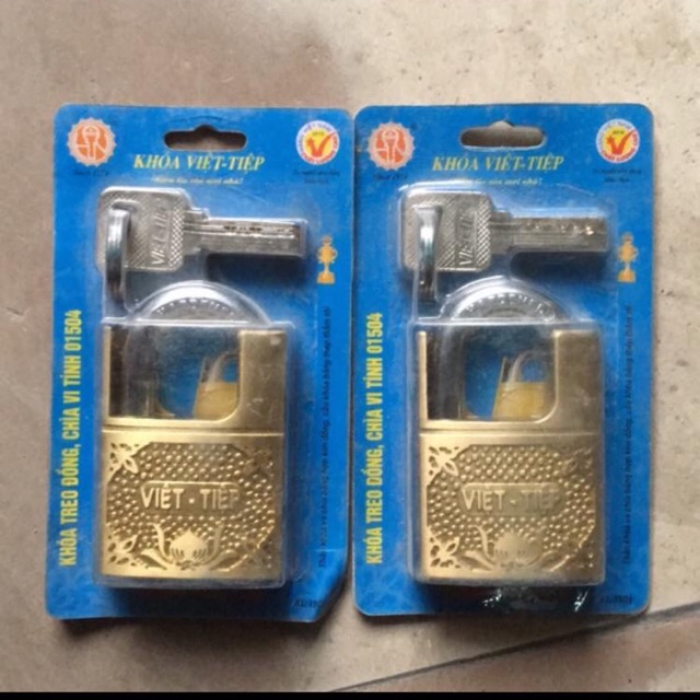 Khoá đồng việt Tiệp 01504 hàng cao cấp hàng chính hãng