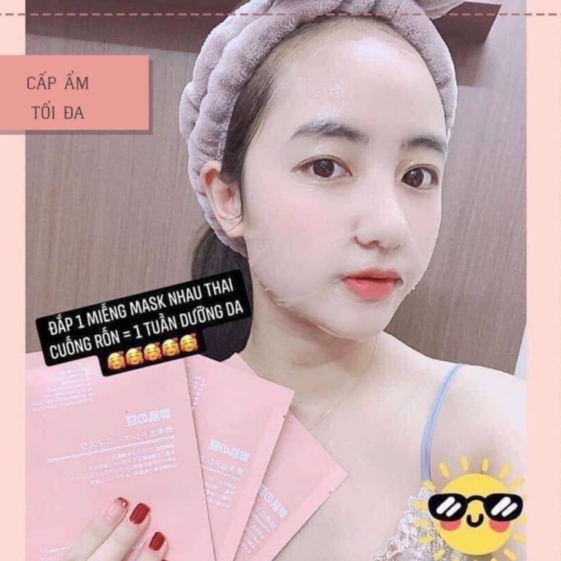 Tách Lẻ Mặt Nạ Nhau Thai Nhật Cao Cấp Loại 1