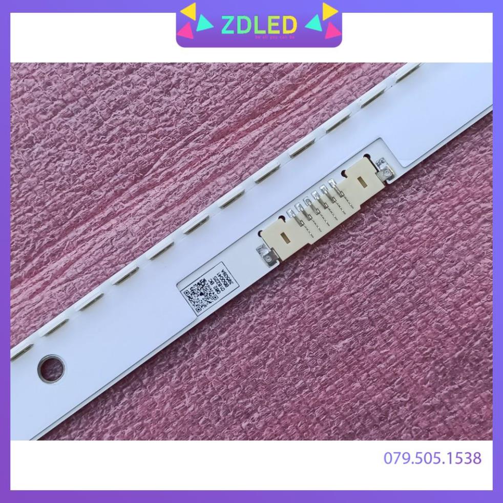 THANH LED TIVI  SAMSUNG 55K5500 55M5500 55M6300 MỚI 100% HÀNG ZIN HÃNG, MỖI MÁY 1 THANH 72 BÓNG 3V, DÀI 67,4cm