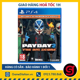 Mua Đĩa Game PS4: Payday 2 The Big Score