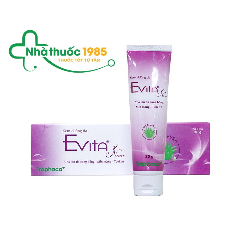 Kem dưỡng ẩm Vitamin E Evita new Traphaco Tuyp 30g
