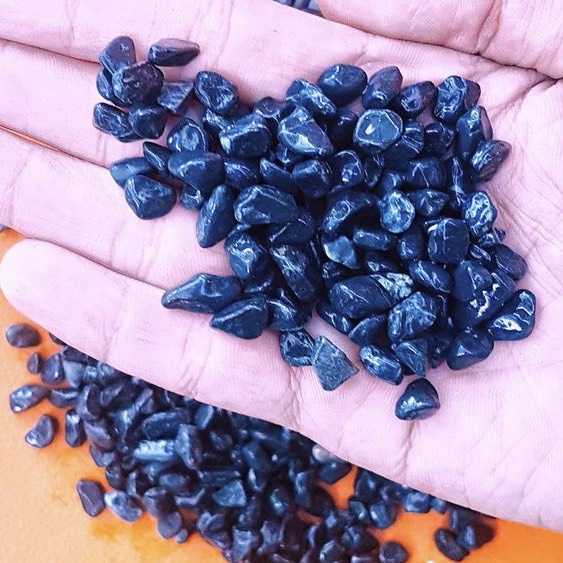 500gram Sỏi Đen Platinum Trang Trí Bể Cá, Lót Chậu, Sân Vườn, Trang Trí Thủy Sinh