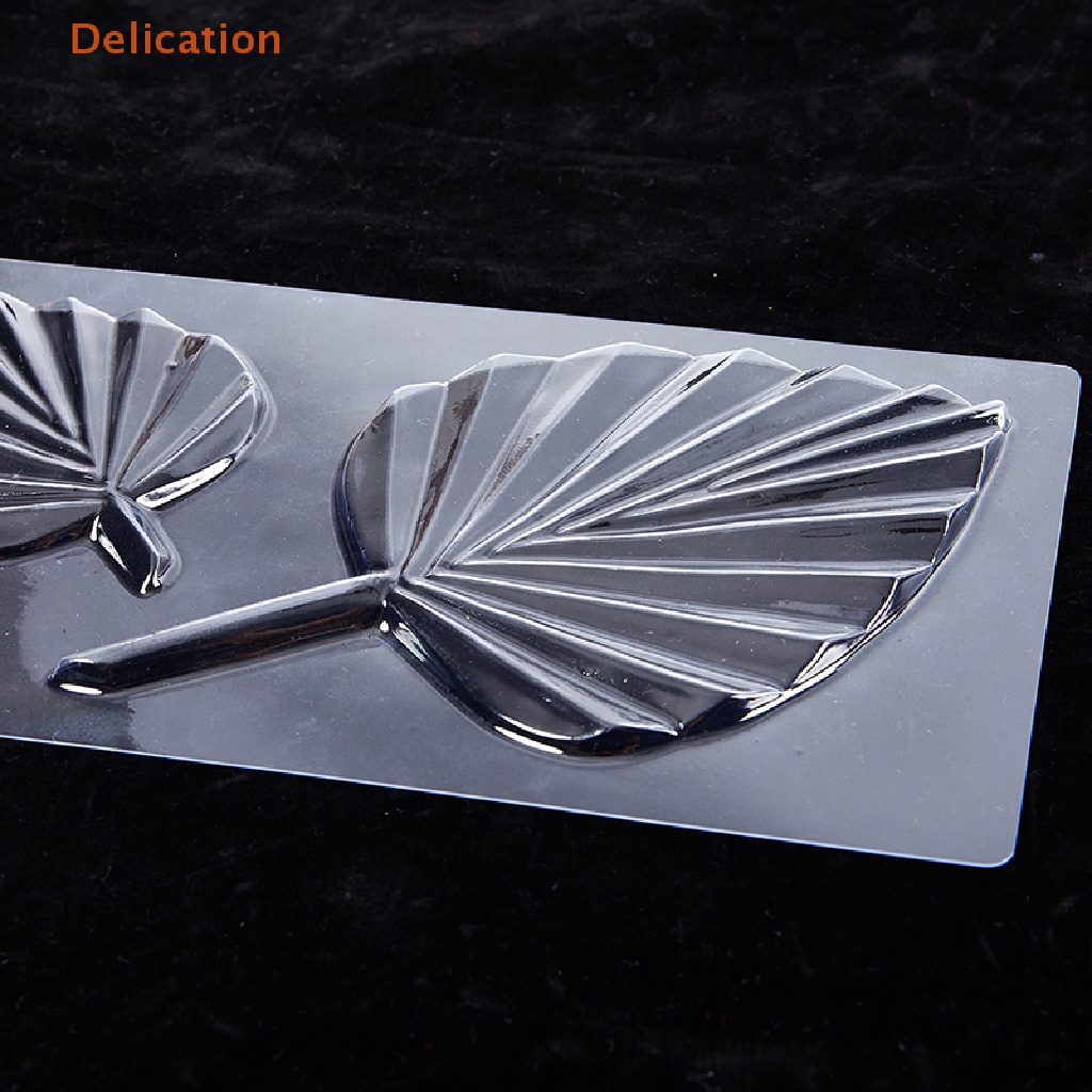 Khuôn Làm Bánh Kẹo / Sô Cô La / Kem / Kẹo Ngọt Hình Lá Cây 3D DIY