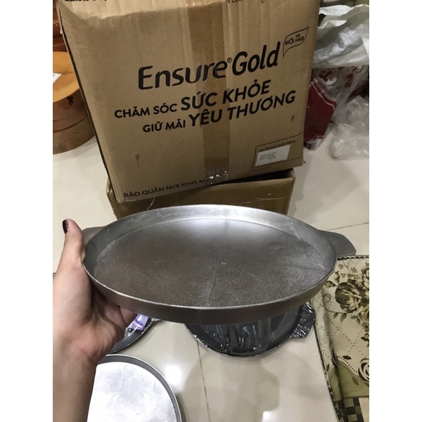 Chảo gang nướng thịt , chảo bánh mì loại lớn 26cm 28cm