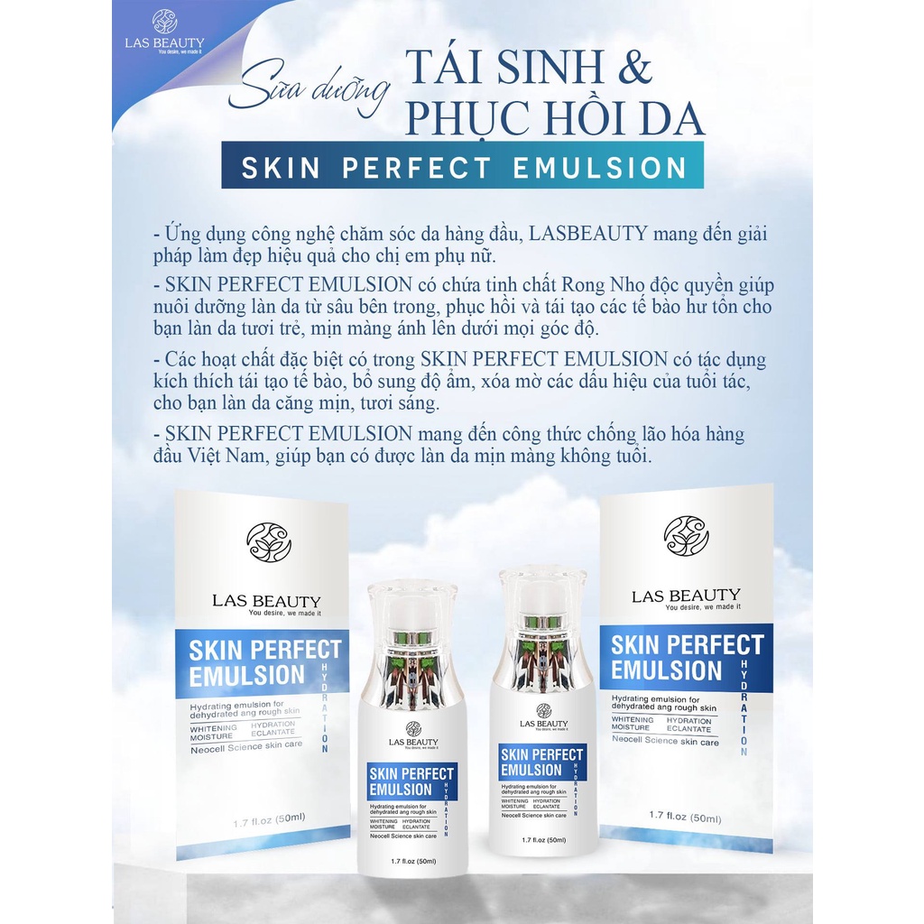 Kem sữa dưỡng rong nho las beauty sữa dưỡng las beauty