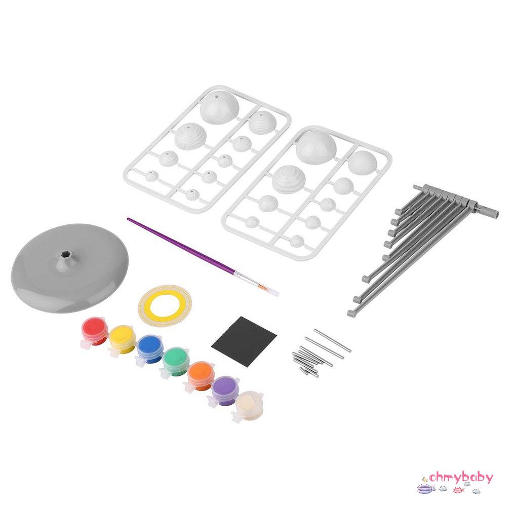 【OMB】 Solar System Planetarium Model Kit Astronomy Science Project DIY Toy Kids Gift