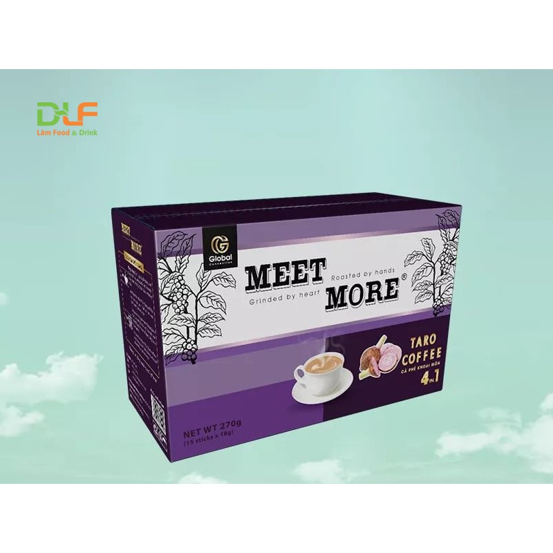 Cà phê hoà tan Khoai môn 4 in 1