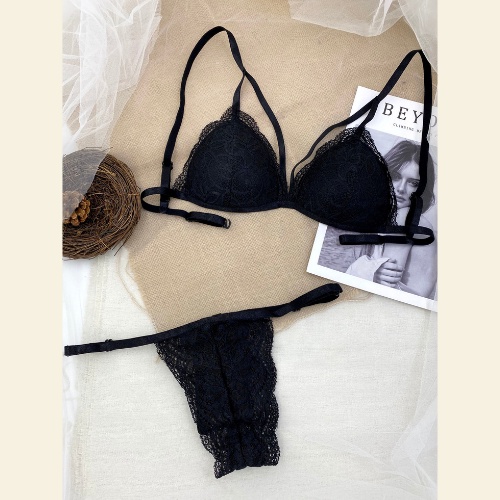 Bộ đồ lót nữ gồm áo+quần sexy vải ren cao cấp hàng thiết kế có giới hạn BRAHY 088