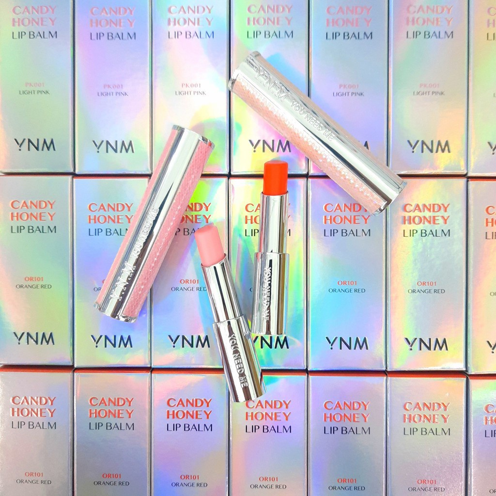 [FREESHIP50K] Son dưỡng đổi màu YNM Rainbow/Candy Honey Lip Balm chuẩn Hàn TREEHOUSE SHOP