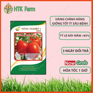 Hạt Giống Cà Chua Chịu Nhiệt  Quả To Dễ Trồng HKT Farm