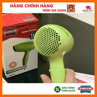 Máy sấy tóc Sunhouse SHD2302, máy sấy công suất 1200w, sấy khô nhanh, chế độ gió linh hoạt, tự động ngắt khi quá tải.