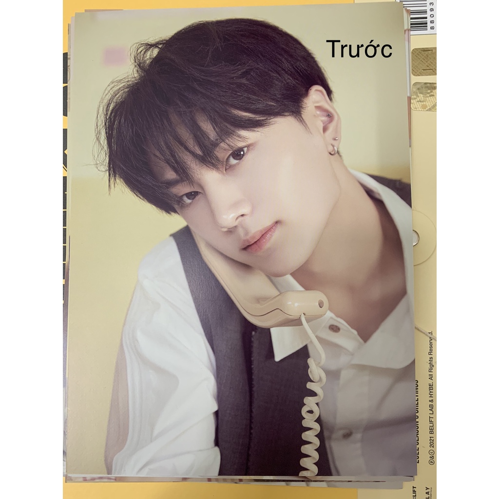 Thẻ ảnh Minipost nhóm Enhypen season greeting 2022 hàng chính hãng