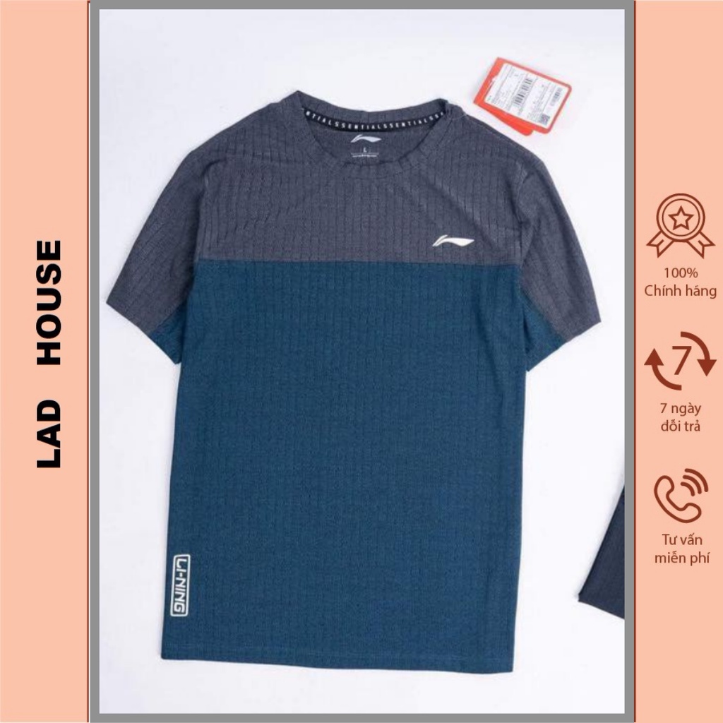 Áo thun nam cộc tay lining from ôm vừa vặn , chất vải mềm mịn co dãn 4 chiều thoải mái