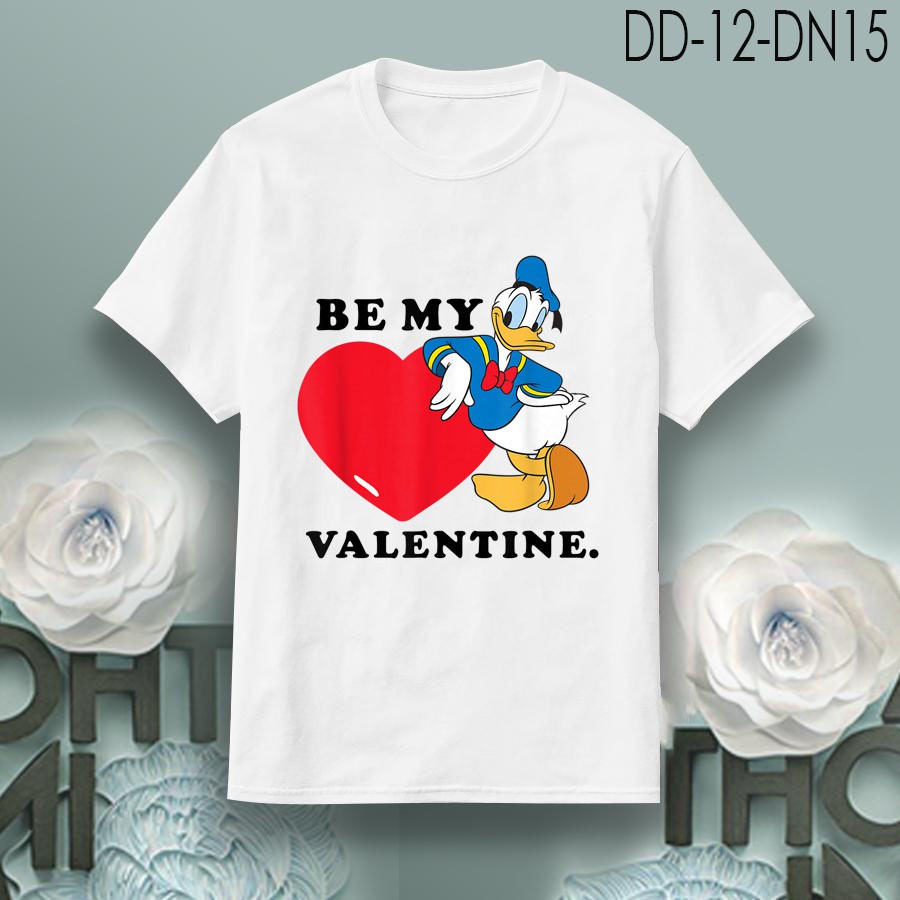 Áo Thun Vịt Donald ( Có Size Trẻ Em ) My Valentine