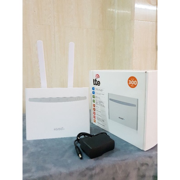 Bộ Phát Wifi 4G/3G LTE  CPE B525 tốc độ cao / 4 Cổng Lan