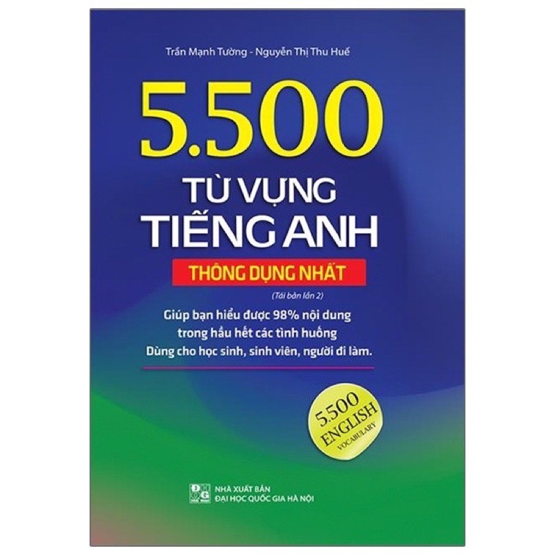 Sách .__.5.500 Từ Vựng Tiếng Anh Thông Dụng Nhất