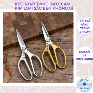 Kéo cắt gà nhật bản SK5 inox nhà bếp, Kéo làm bếp nhật bản đa năng sắc bén