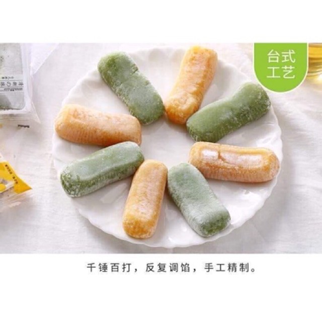 [Đủ Vị] Bánh mochi dài 3 vị TRÀ XANH/ XOÀI / TRÀ XANH PHỦ DỪA | BigBuy360 - bigbuy360.vn